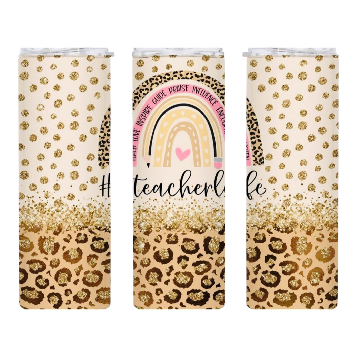 Teacher Life 20oz Skinny Tumbler