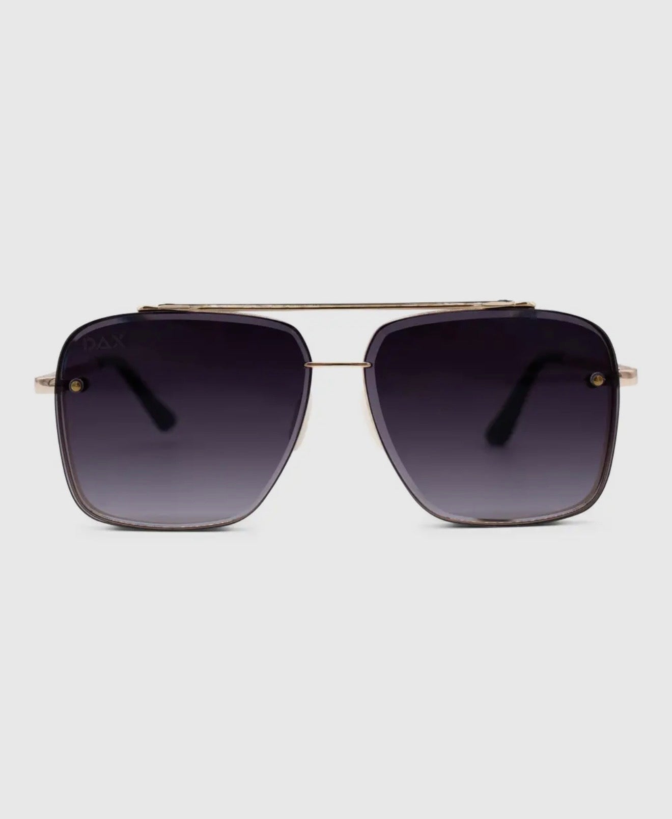 Dallas Black Gradient- Women's Modern Aviator Sunglasses by DAX Eyewear