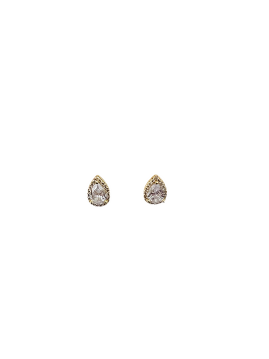 B.b. Lila Jewel Studs-Earrings