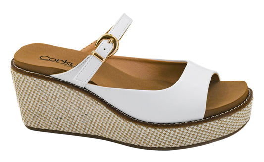 Treat Yourself White Wedge by Corkys