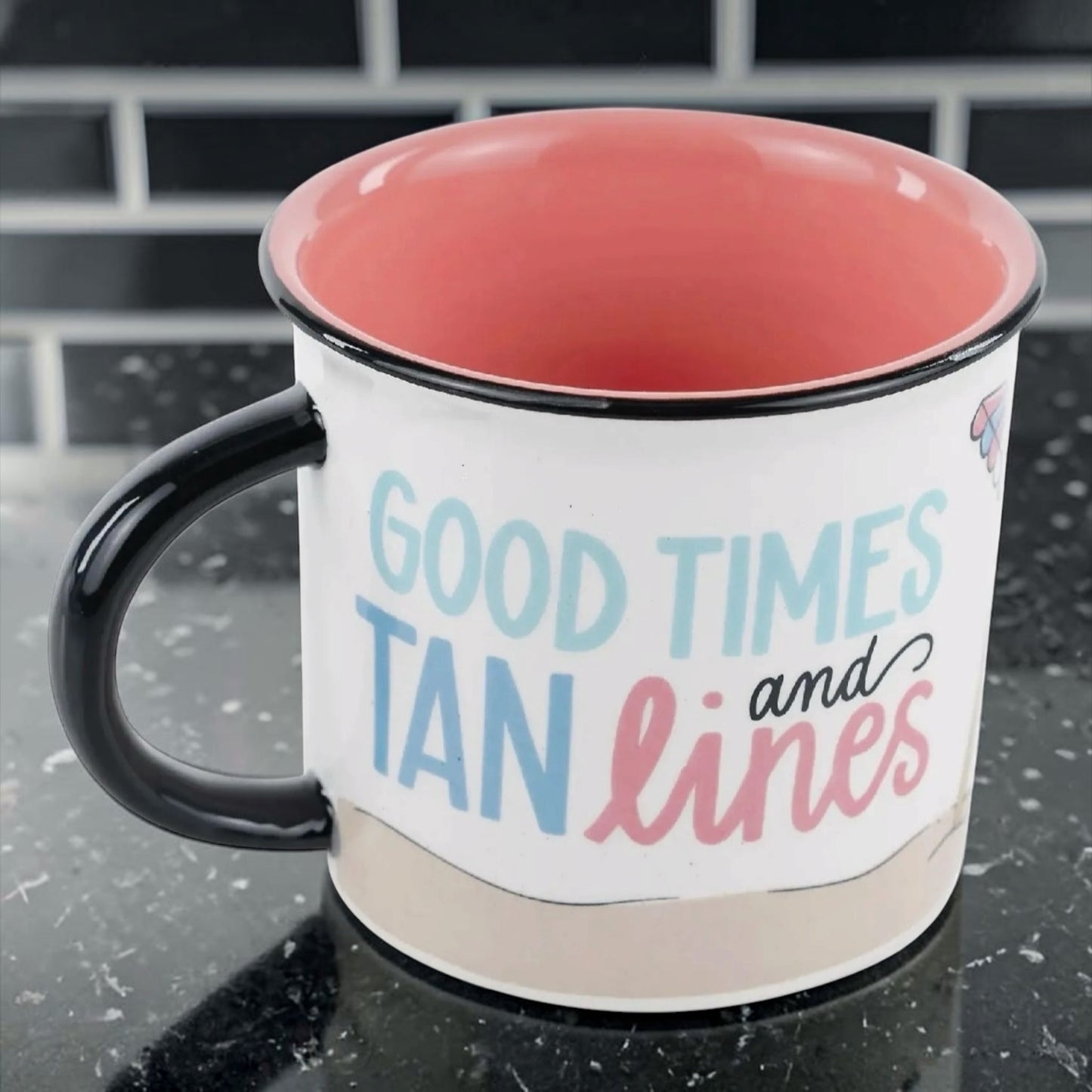 Good Times and Tan Lines Campfire Mug