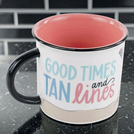Good Times and Tan Lines Campfire Mug