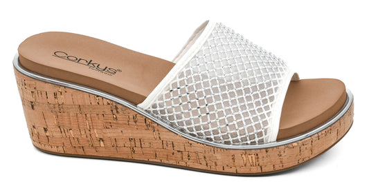 Let’s Mesh Around White Wedge by Corkys