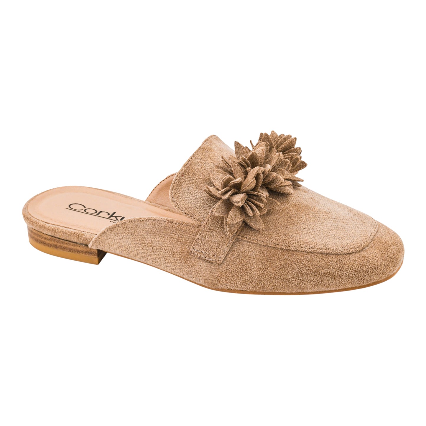 Just A Sip Camel Slip On Shoe by Corkys