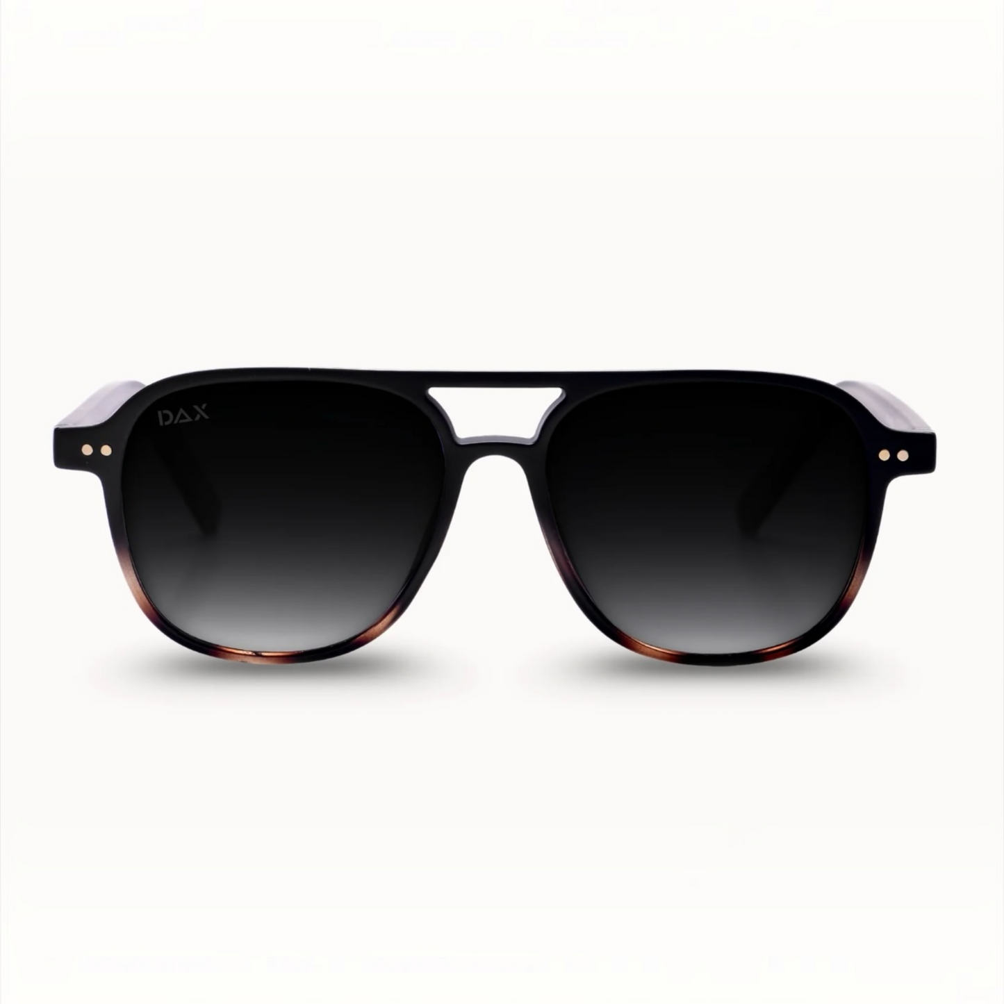Briggs Black Gradient- Women's Polarized Small/Medium Aviator by DAX Eyewear