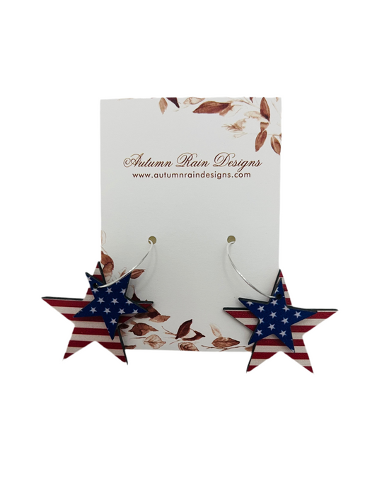 Stars And Stripes Earrings