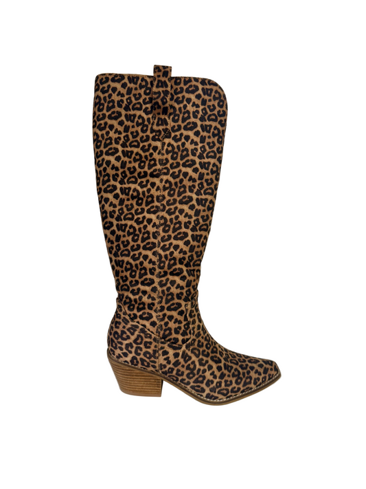 Hats Off Leopard Boots by Corkys