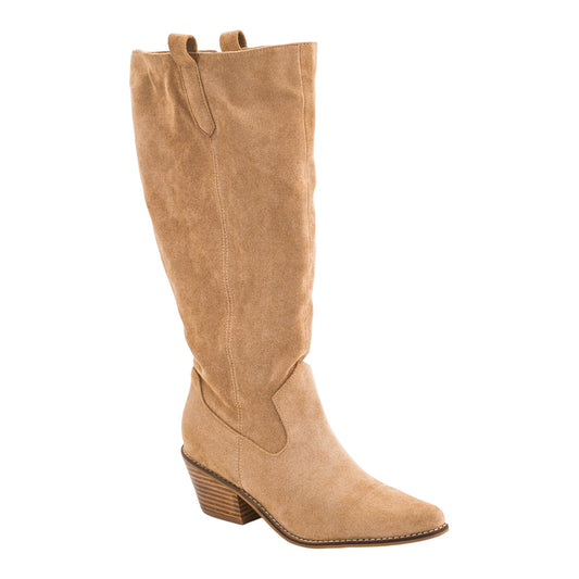 City Slicker (Sand Faux Suede) by Corkys
