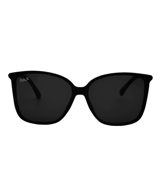 High Class Black - Oversized Square Sunglasses by DAX Eyewear