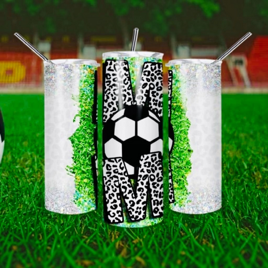 Soccer Mom 20oz Skinny Tumbler