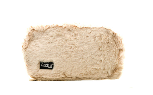 Ivory Fur Travel Bags by Corkys