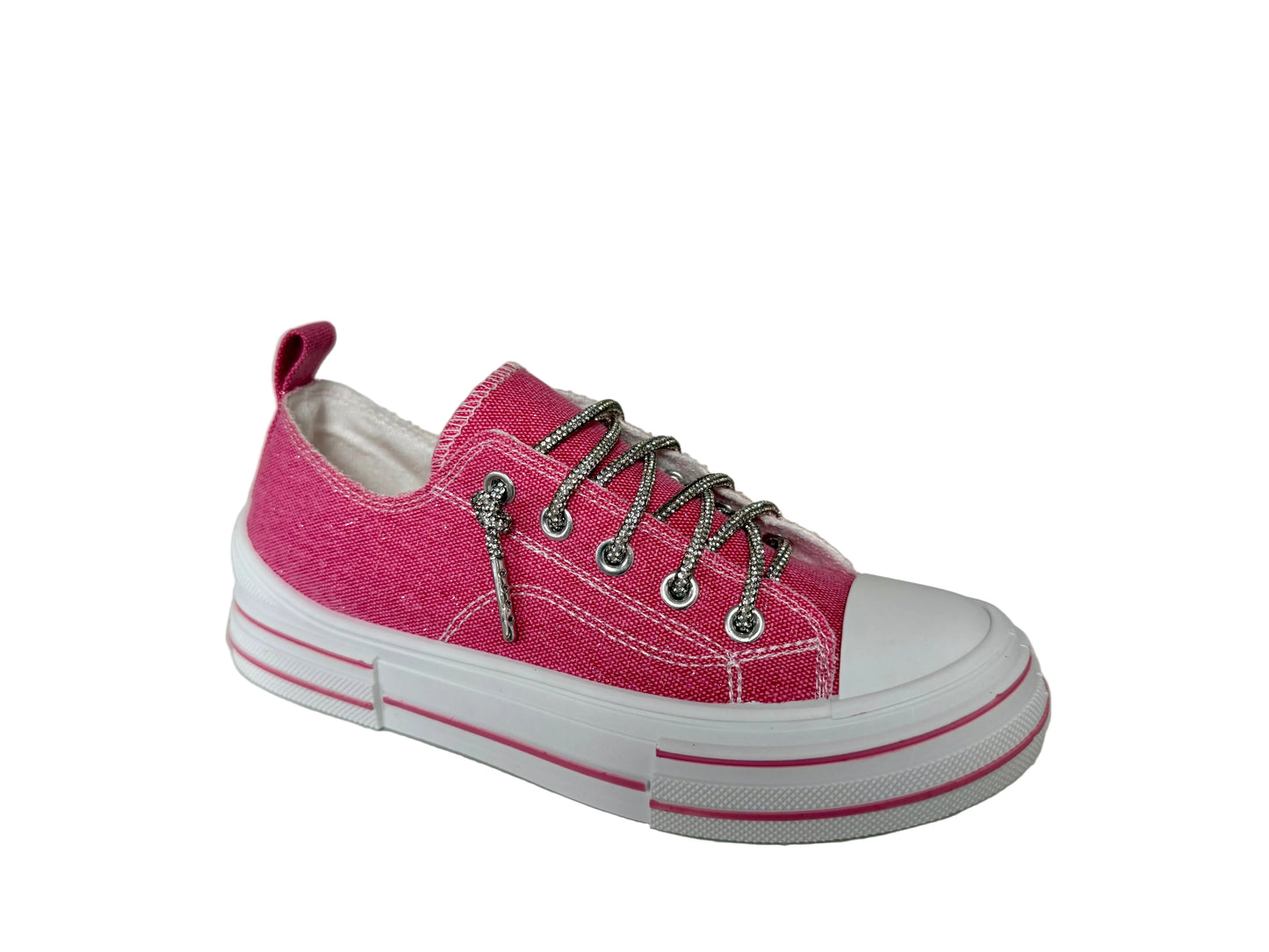 Aman Sparkle Pink Sneakers by Very G