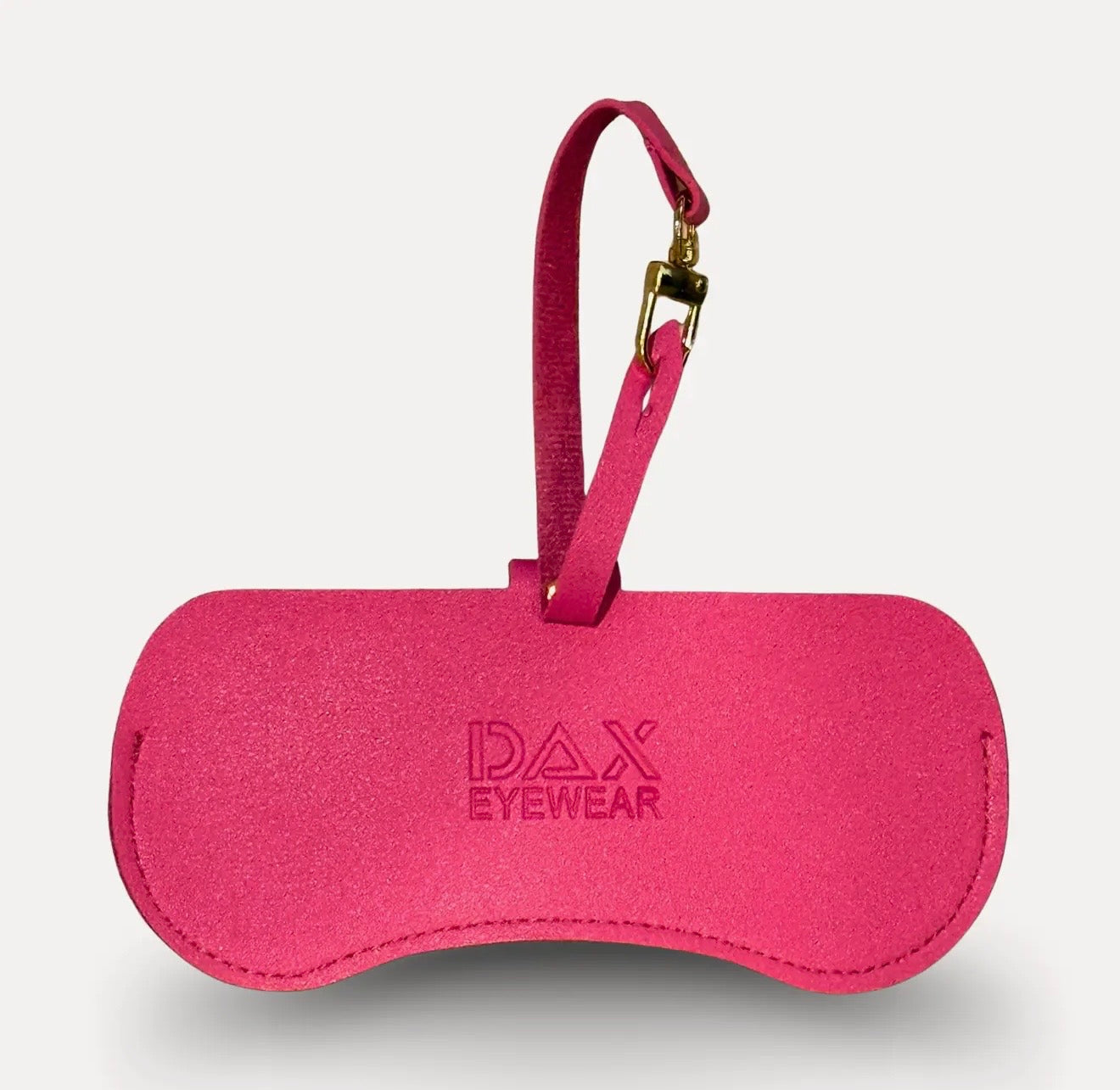 Hot Pink Eyewear Clutch For Sunglasses -Scratch Protection by Dax Eyewear