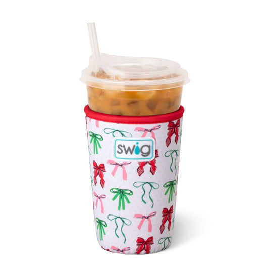 Ribbons and Bows Iced Cup Coolie by Swig Life