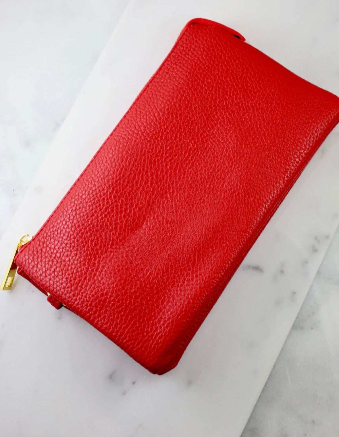 Liz Crossbody Red Handbag by Caroline  Hill
