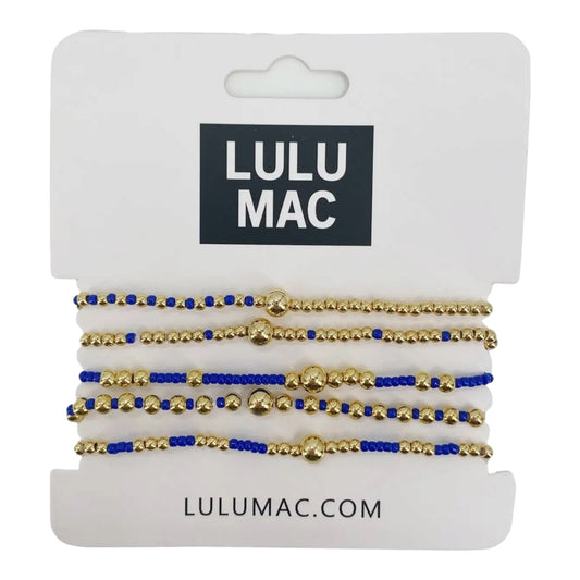 Lulu Mac (Royal/Gold) Bracelet