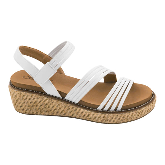 What About Now White Wedge by Corkys