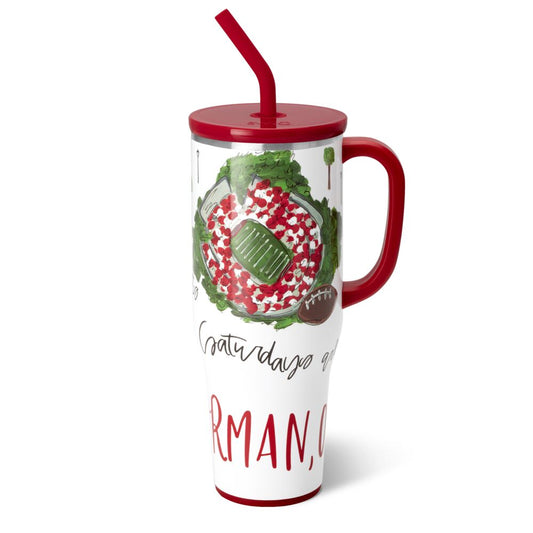 Saturdays In Norman 40oz Mega Mug by Swig Life