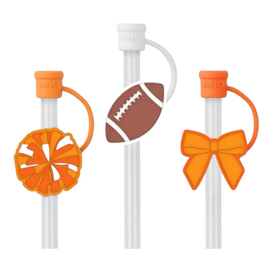 We've Got Spirit Orange Straw
Topper Set by Swig Life