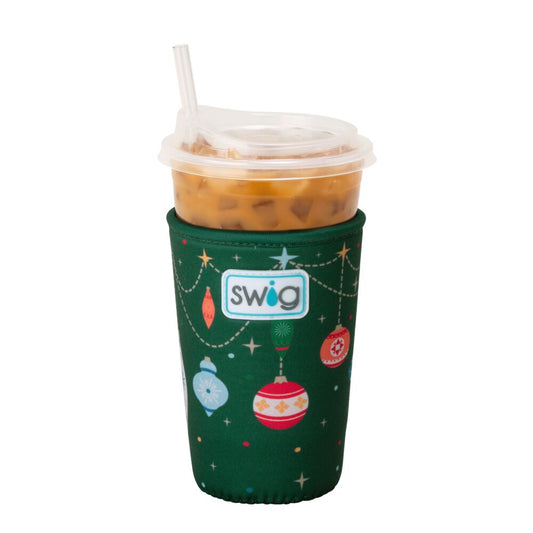 Deck The Halls Iced Cup Coolie by Swig Life
