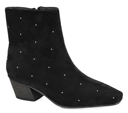 Such A Tease Black Faux Suede Boots by Corkys