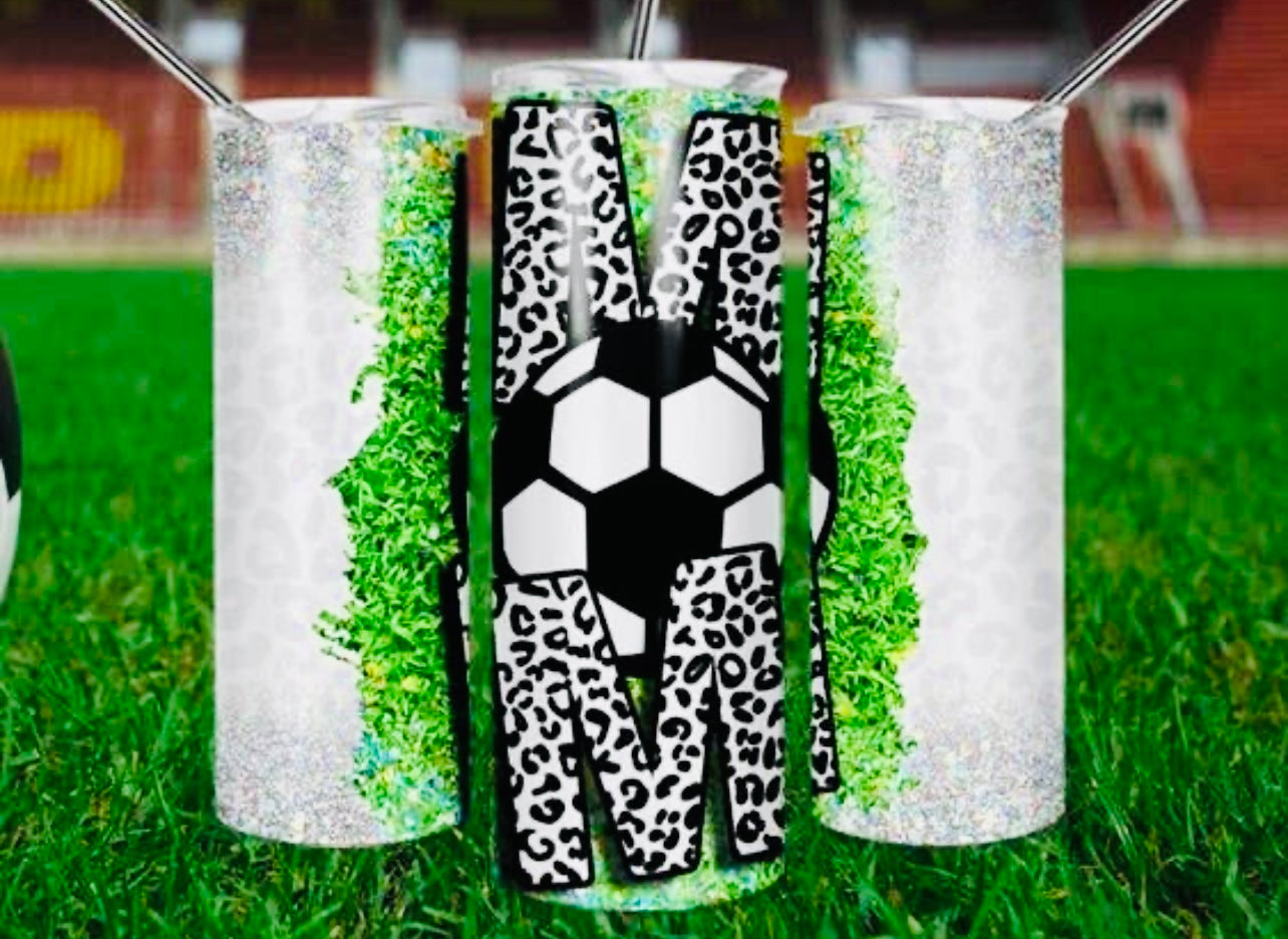 Soccer Mom 20oz Skinny Tumbler