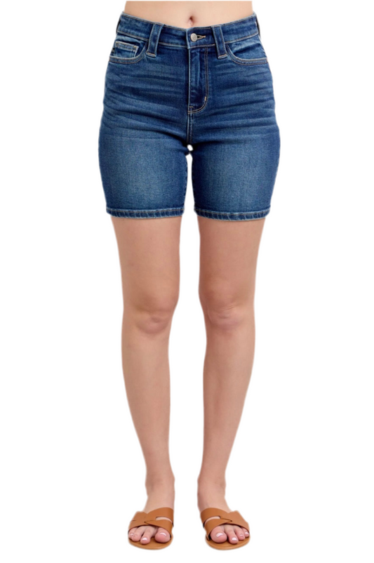 High Waist Bermuda Shorts by Judy Blue