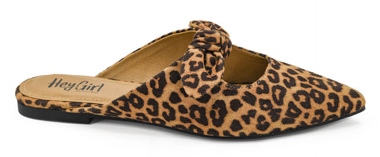 Knotty But Nice Leopard Flats by Corkys
