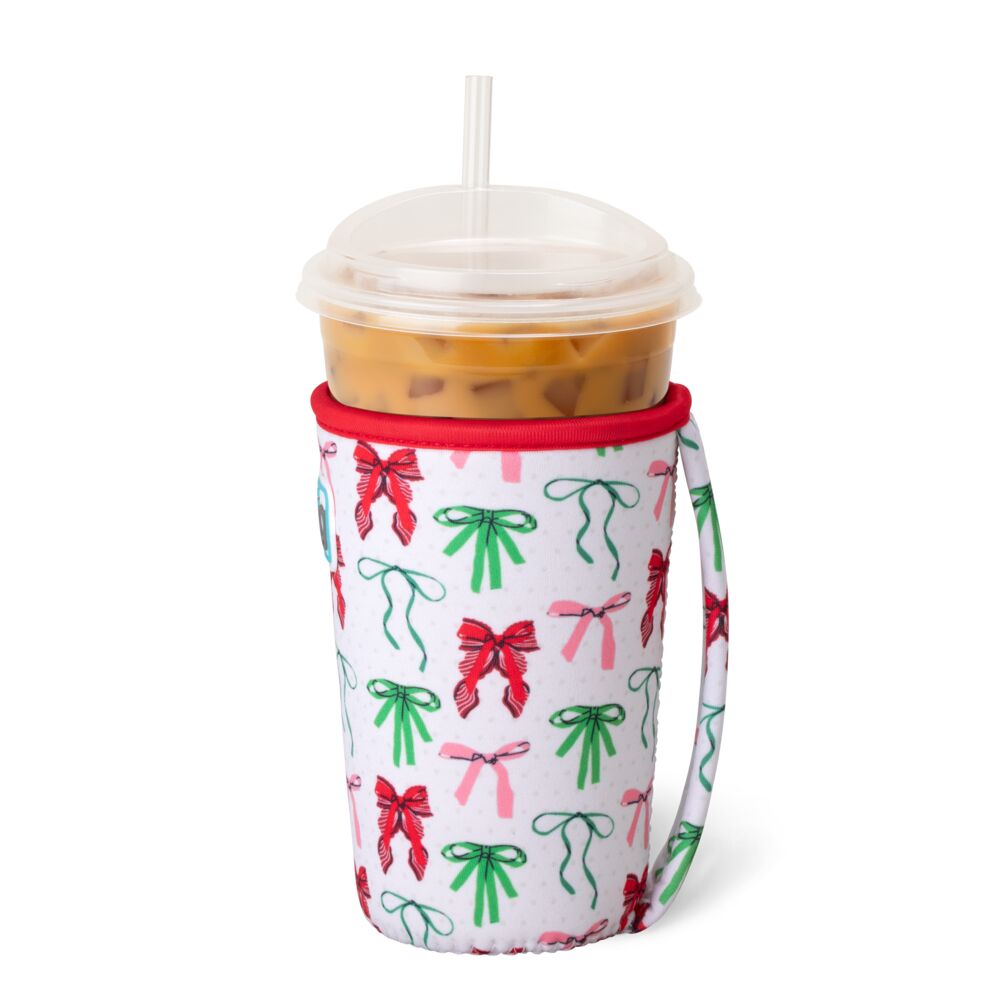 Ribbons and Bows Iced Cup Coolie by Swig Life