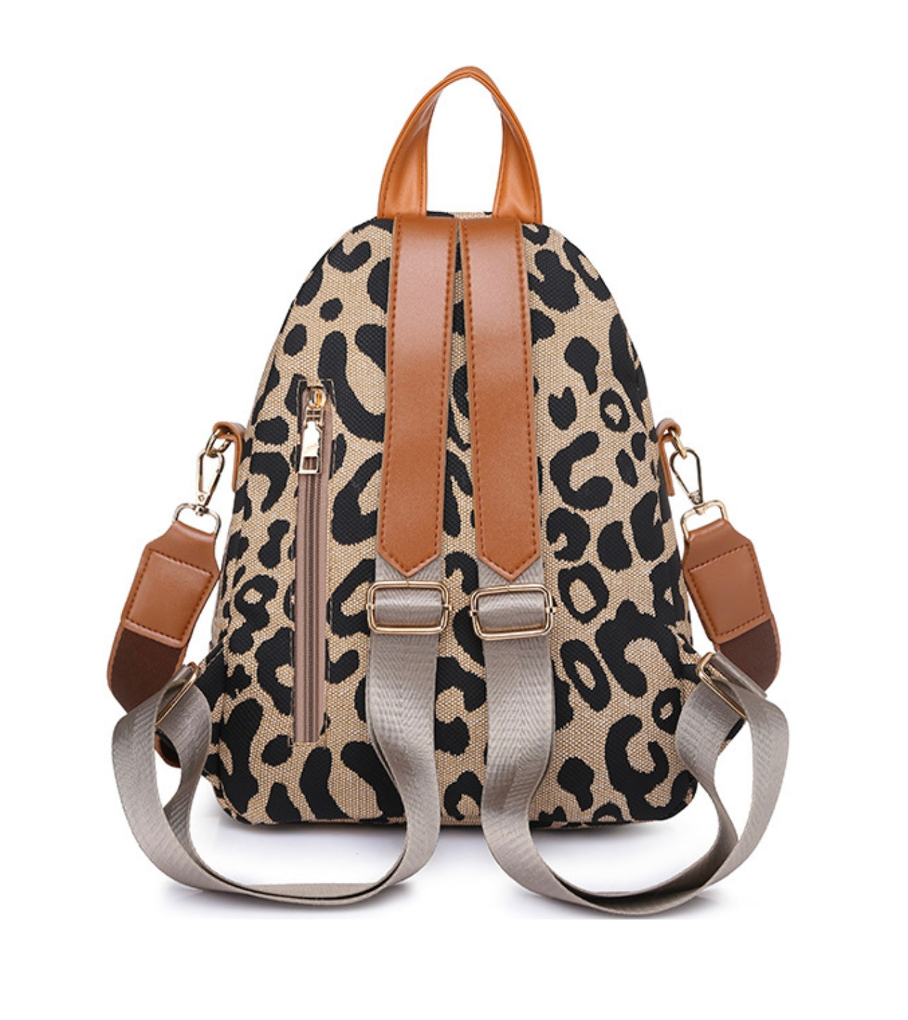 Leopard Print Backpack Bags