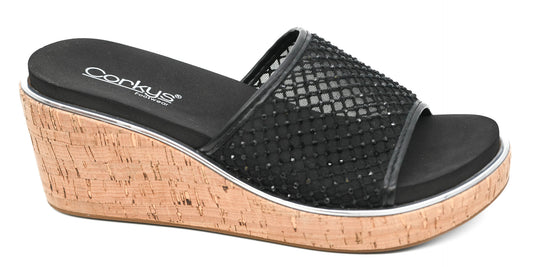 Let’s Mesh Around Black Wedge by Corkys