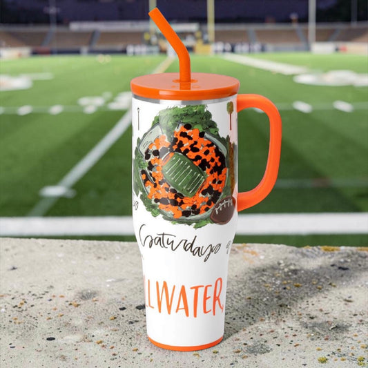 Saturdays In Stillwater 40oz Mega
Mug by Swig Life