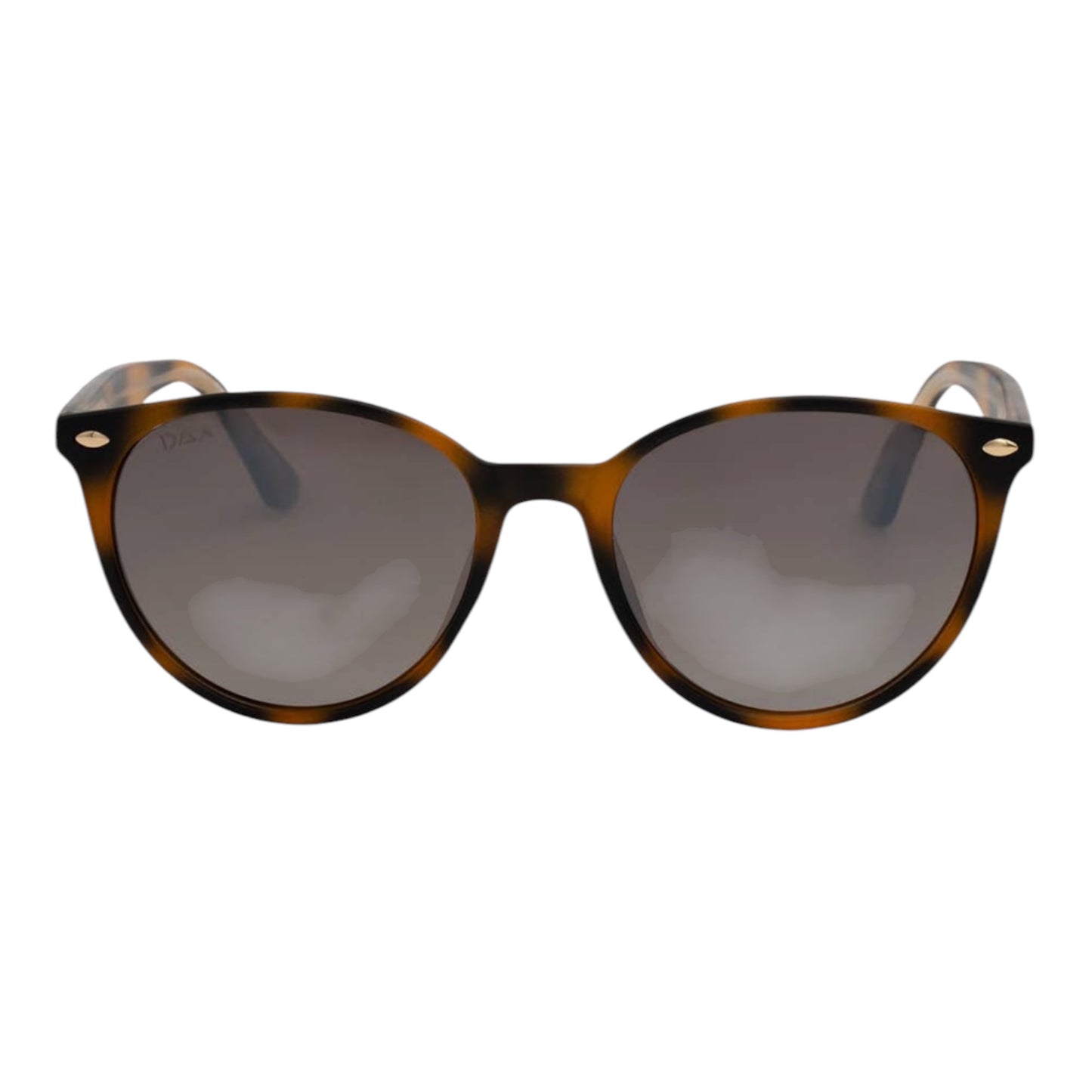 Asher in Shell - Women's Polarized Round Sunglasses by Dax Eyewear
