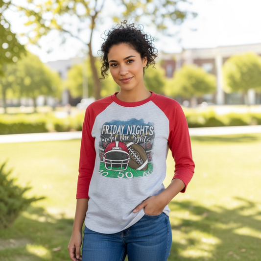 Gameday Red Friday Nights Under The Lights T-Shirt