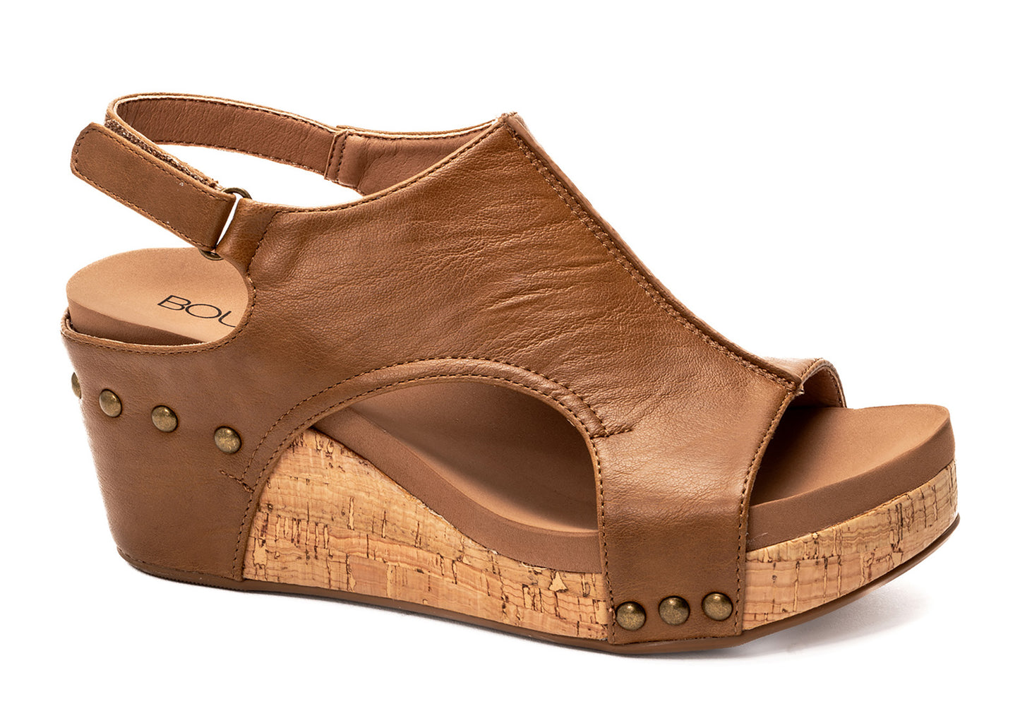 Carley Bourbon Wedge by Corkys