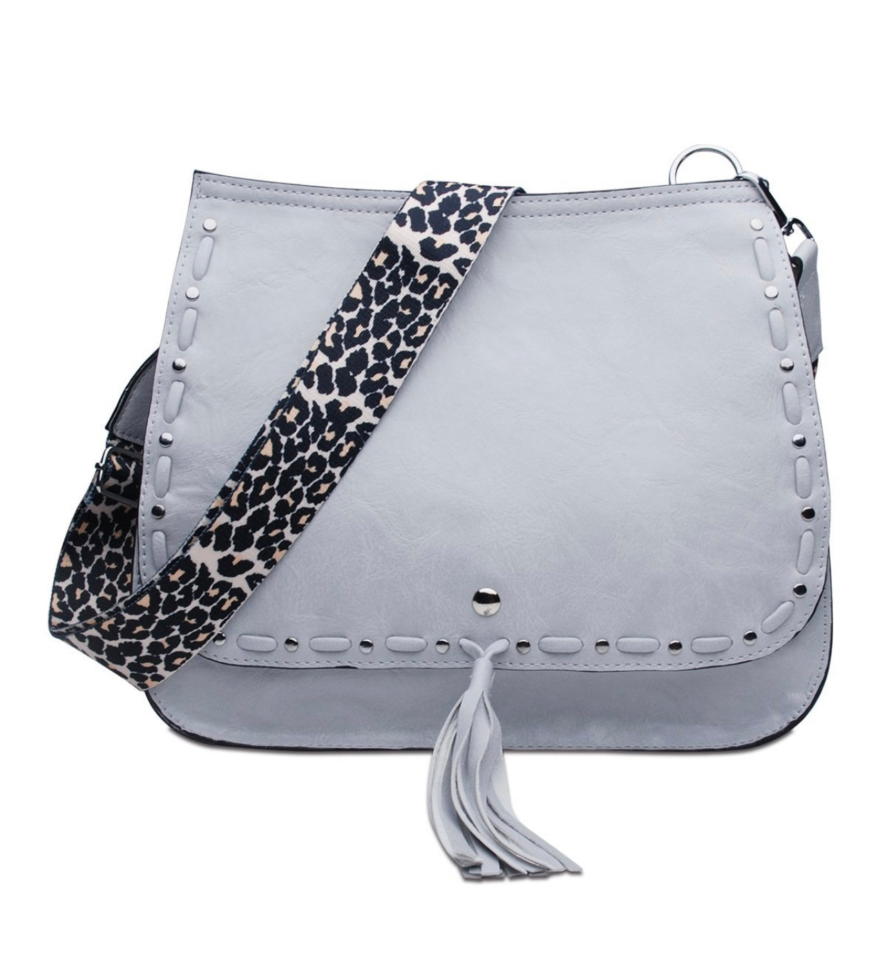 Leopard Strap Crossbody Handbags