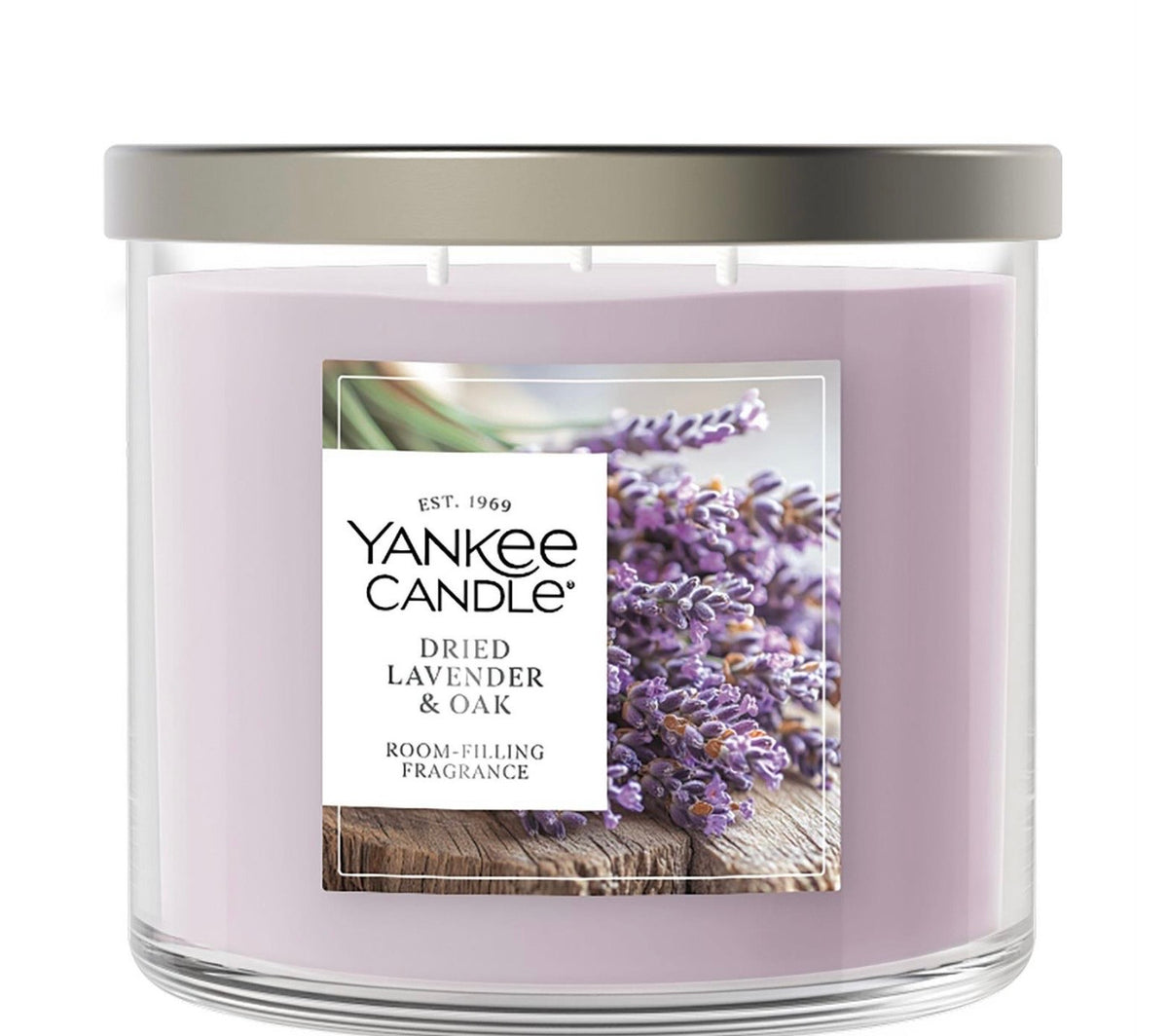Dried Lavender Oak 3-Wick Candle by Yankee Candle