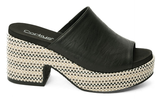 Totally Buggin Black Wedge by Corkys