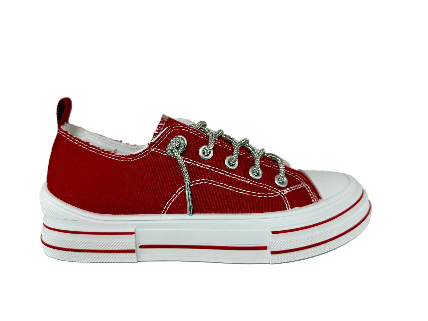 Aman Red Sneakers by Very G