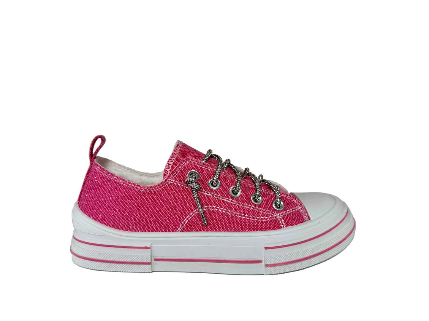 Aman Sparkle Pink Sneakers by Very G