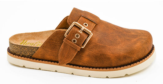 Day Dream Cognac Mule by Corkys